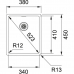 Кухонная мойка FRANKE Box BXX 210/110-34 (127.0369.056)