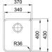Кухонная мойка FRANKE Aton ANX 110-34 (122.0204.647)