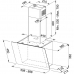 Кухонна витяжка FRANKE Smart Vertical 2.0 FPJ 615 BK/DG (330.0573.294)