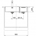 Кухонна мийка FRANKE Box Center BWX 220-54-27 TL WCL (127.0538.260)