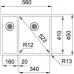 Кухонная мойка FRANKE Box BXX 260/160-34-16 (127.0369.916)