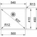 Кухонная мойка FRANKE Box BXX 210/110-50 (127.0369.282)