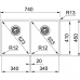 Кухонная мойка FRANKE Box BXX 220/120-34-34 (127.0370.188)