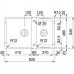 Кухонна мийка FRANKE Box Center BWX 120-41-27 (122.0579.553)
