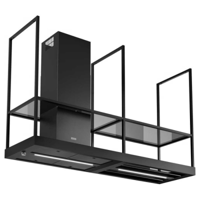 Кухонна витяжка Mythos T-Shelf FMY BK MATT F180 (325.0678.073)